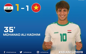 Video: Duy Mạnh mắc lỗi dẫn đến bàn gỡ 1-1 cho Iraq