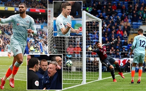 Cardiff 1-2 Chelsea: Kép phụ tỏa sáng, Chelsea lội ngược dòng ngoạn mục