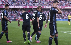 Granada 0-4 Real Madrid: Đội hình B siêu mạnh và bản lĩnh của Zidane