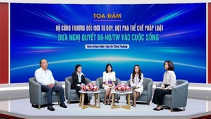 Đột phá thể chế pháp luật đưa Nghị quyết 66-NQ/TW vào cuộc sống