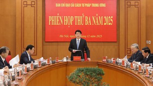 Chủ tịch nước chủ trì Phiên họp Ban Chỉ đạo cải cách Tư pháp Trung ương