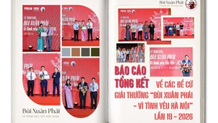 Báo cáo tổng kết về các đề cử Giải thưởng "Bùi Xuân Phái - Vì tình yêu Hà Nội" lần 19 - 2026