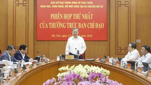 Tổng Bí thư chủ trì phiên họp thứ nhất Thường trực Ban chỉ đạo về phát triển KHCN, đổi mới sáng tạo và chuyển đổi số