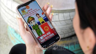 Bộ Công an hướng dẫn người dân sử dụng VNeID để hỗ trợ bầu cử Quốc hội