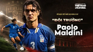 Mỗi ngày một ngôi sao World Cup: "Đội trưởng" Paolo Maldini
