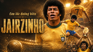Mỗi ngày một ngôi sao World Cup: "Cơn lốc đường biên" Jairzinho