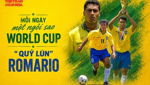 Mỗi ngày một ngôi sao World Cup: "Quỷ lùn" Romario 