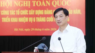 Trưởng Ban Tổ chức Trung ương Nguyễn Duy Ngọc: Công tác tổ chức xây dựng Đảng cần được tiếp cận với tư duy, tầm nhìn mới