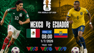 Cuộc chiến ngôi sao Mexico vs Ecuador (vòng 32 đội World Cup 2026): Jimenez so tài Pacho