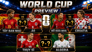 VIDEO Bản tin PREVIEW World Cup 2026 ngày 1/7: Đẳng cấp Ronaldo đối đầu bản lĩnh Modric