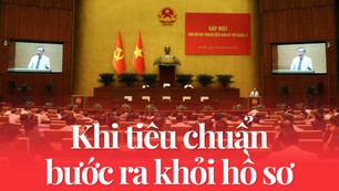 Khi tiêu chuẩn bước ra khỏi hồ sơ