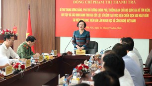 Phó Thủ tướng Phạm Thị Thanh Trà: Xác định danh tính hài cốt liệt sĩ đòi hỏi sự kiên trì, nguồn lực và nỗ lực của cả hệ thống chính trị