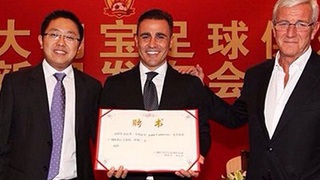 Cannavaro chính thức thay Lippi dẫn dắt Guangzhou Evergrande