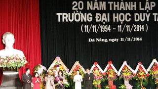 Đại học Duy Tân kỷ niệm 20 năm thành lập trường