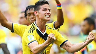 James Rodriguez: 'Khi chơi Play Station, tôi xếp tôi đá sau tiền đạo'