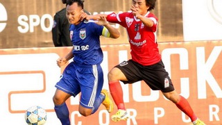Bảng xếp hạng V-League 2015 sau vòng 7: Thua sốc Bình Dương vẫn đứng đầu bảng