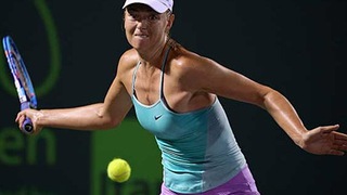 Sharapova bị đồng hương loại ngay trận mở màn Miami Open