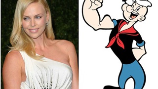 Charlize Theron ví mình cơ bắp cuồn cuộn như thủy thủ Popeye