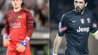 Buffon vs. Ter Stegen: Huyền thoại so găng lính mới