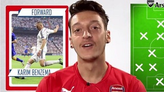 Serge Gnabry có mặt trong đội hình yêu thích của Mesut Oezil