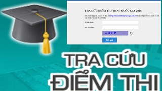 Toàn bộ các trang tra cứu điểm thi trung học phổ thông quốc gia năm 2015