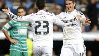 Isco và vị trí chính thức ở Real: Phải đánh bật được James Rodriguez!