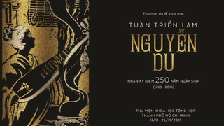Triển lãm các tác phẩm của Nguyễn Du