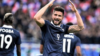 VIDEO Pháp 2-0 Đức: Bàn thắng của Giroud và Gignac bị che mờ bởi khủng bố ở Paris