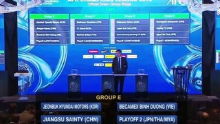 Bốc thăm AFC Champions League 2016: Bình Dương lại đối đầu nhà vô địch Hàn Quốc