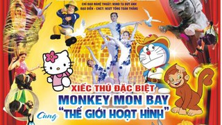 'Khỉ Mon bay cùng thế giới hoạt hình’ chào năm mới