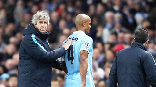 Manuel Pellegrini: Kompany nghỉ tối thiểu 1 tháng