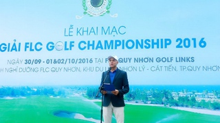 Giải golf FLC Golf Championship 2016 chính thức khởi tranh