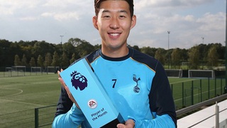 'Niềm tự hào châu Á' Heung-min Son xuất sắc nhất Premier League tháng 9