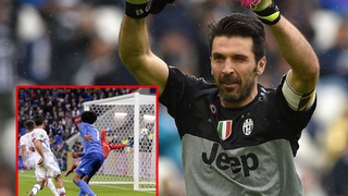 Lyon 0-1 Juventus: Buffon cản penalty, Cuadrado ghi bàn ngoạn mục, Juve thoát hiểm