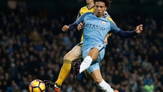 Man City 2–1 Arsenal: Leroy Sane, Sterling tỏa sáng, chủ nhà ngược dòng thành công