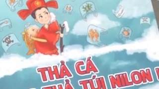 Thanh niên Hà thành kêu gọi 'Thả cá đừng thả túi nilon'