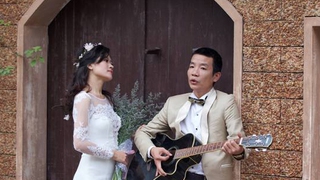Ảnh cưới như mơ của nhạc sĩ Nguyễn Vĩnh Tiến