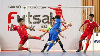 Thái Sơn Nam vươn lên dẫn đầu giải Futsal VĐQG 2017