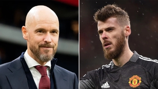 David de Gea đang là cơn đau đầu của Ten Hag