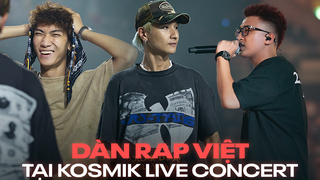 Dàn thí sinh Rap Việt đổ bộ KOSMIK Live Concert gồm những ai?