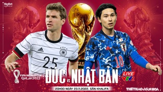 Nhận định bóng đá, nhận định kèo Đức vs Nhật Bản, World Cup 2022 (20h00, 23/11)