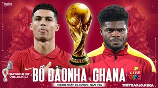 Soi kèo, nhận định Bồ Đào Nha vs Ghana (23h00, 24/11)