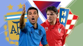 Argentina vs Croatia: Scaloni vs Dalic, cuộc đối đầu của những cá tính bất khuất