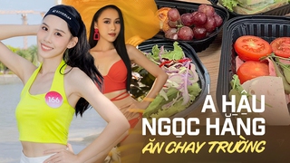 Tân Á hậu Ngọc Hằng ăn chay trường liệu có tốt cho sức khỏe?