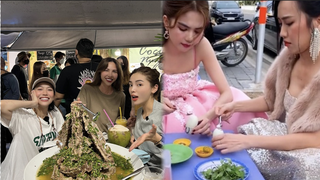 Những cặp bài trùng của showbiz Việt có niềm đam mê ăn uống mãnh liệt, đi đến đâu là 'mukbang' đến đó 