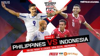 Nhận định bóng đá AFF Cup 2022 Philippines vs Indonesia