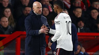 Ten Hag từ chối điều gì khi nói về sự thăng hoa của Rashford?