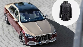 Phụ kiện nhà giàu: Áo khoác da cừu Maybach có giá bằng chiếc Honda SH