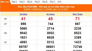 XSMN 12/10, trực tiếp kết quả xổ số miền nam hôm nay 12/10/2023, XSMN ngày 12 tháng 10