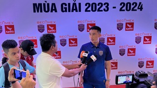 Tiến Linh kỳ vọng vào Hải Huy, đặt mục tiêu giúp B.Bình Dương vào TOP 3 V-League